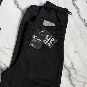 Puma Black Thermal WarmCell Joggers. High Waist.